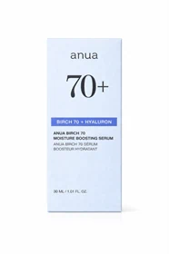 סרום לחות מתקדם  - Anua Birch 70 + Hyaluron Moisture Boosting Serum – 30ml