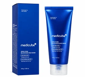 מסכת בוץ עוצמתית לניקוי עמוק של הנקבוביות - Medicube Zero Pore Blackhead Mud Mask – 100g