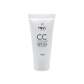 קרם CC Cream – לחות, הגנה מהשמש ומייקאפ בנוסחה המשופרת - מיקה פרופשיונל