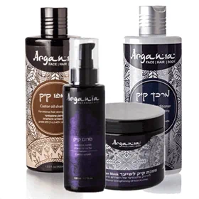 ערכת טיפוח לשיער קיק – Argania ארגניה