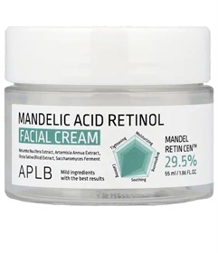 קרם פנים מתקדם - APLB Mandelic Acid Retinol Facial Cream – 55 מ״ל
