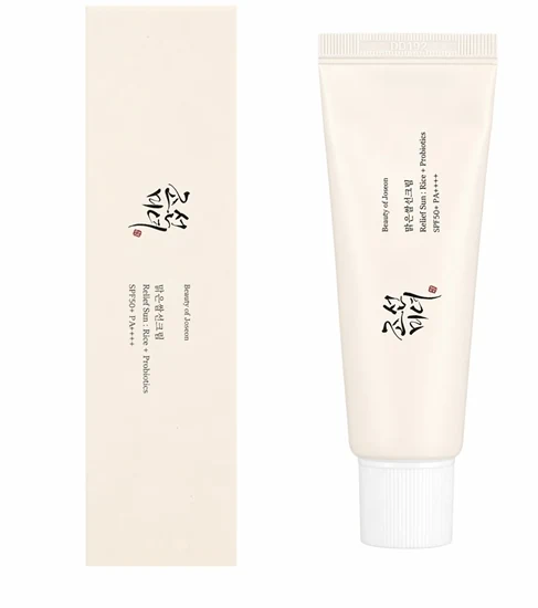קרם הגנה מתקדם - Beauty of Joseon Relief Sun: Rice + Probiotics SPF50+ PA++++ – 50ml