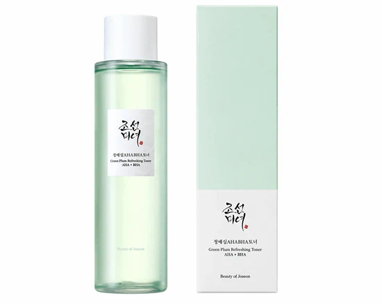 טונר עדין ומרענן - Beauty of Joseon Green Plum Refreshing Toner AHA + BHA – 150ml