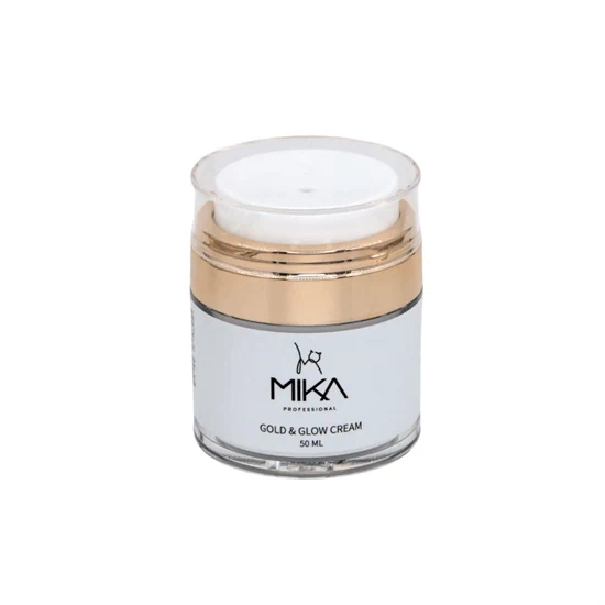 קרם לחות זהב וגלואו לפנים Gold & Glow – מיקה פרופשיונל