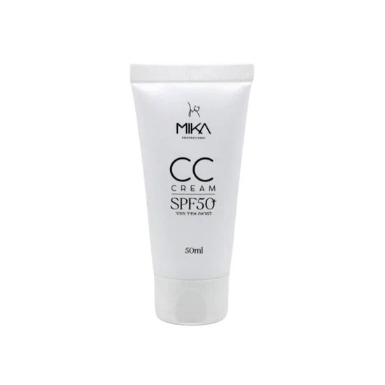 קרם CC Cream – לחות, הגנה מהשמש ומייקאפ בנוסחה המשופרת - מיקה פרופשיונל
