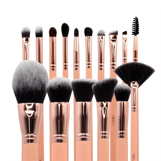 סט 16 מברשות איפור מקצועיות - מיקה פרופשניול