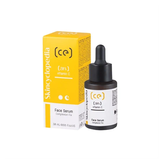 סרום פנים מבהיר ומאיר עם 20% ויטמין c סקיןסייקלופדיה