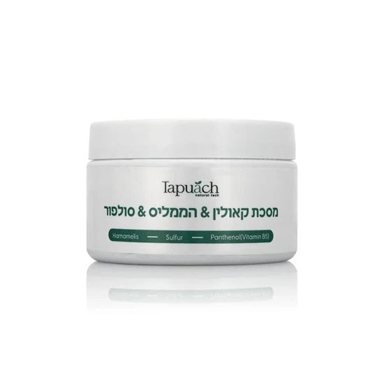 מסכה לפנים ביו-סולפור טיפולית לעור שמן ובעייתי – תפוח