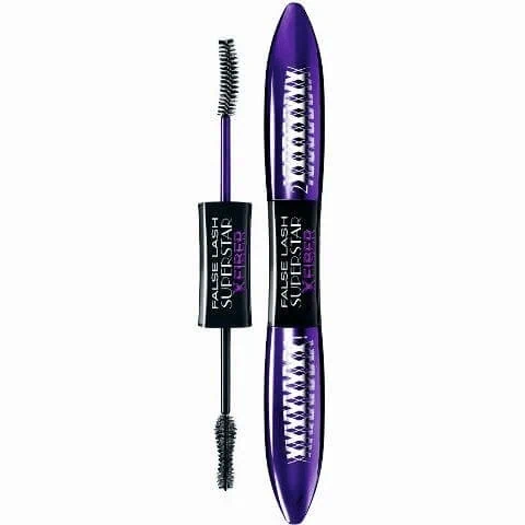 SUPERSTAR X-FIBER מסקרה שחורה למראה ריסים מלאכותיים – לוריאל פריז