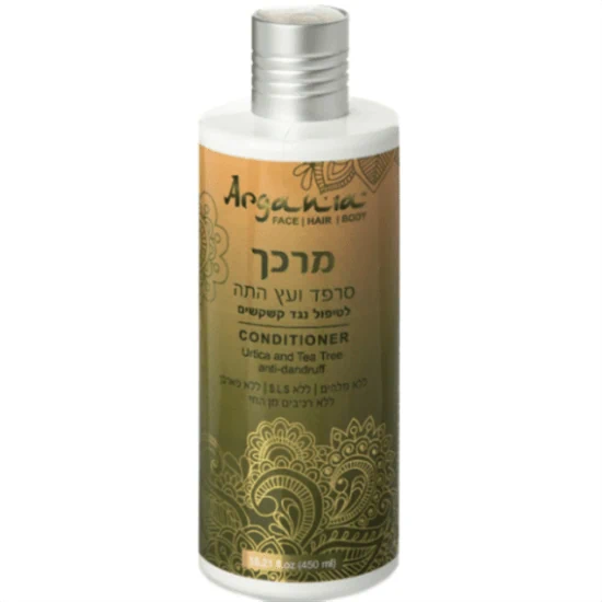 ארגניה מרכך נגד קשקשים סרפד ועץ התה – Argania