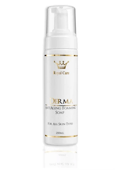 סבון מקציף לניקוי יסודי Derma