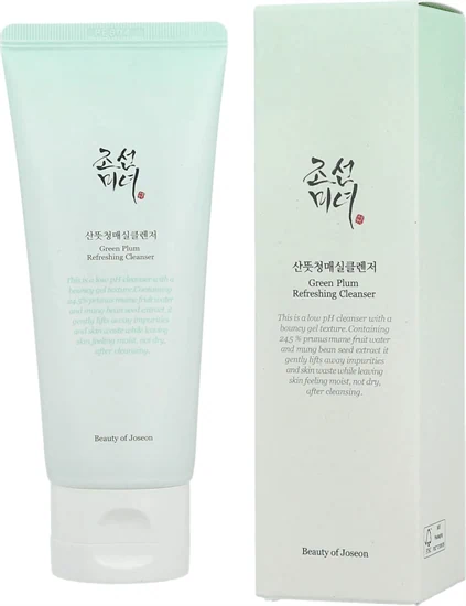 ג׳ל ניקוי עדין במרקם קליל עם pH מאוזן - Beauty of Joseon Green Plum Refreshing Cleanser
