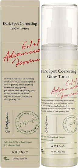 טונר מתקדם המשלב בין לחות עמוקה לטיפול בכתמים - AXIS-