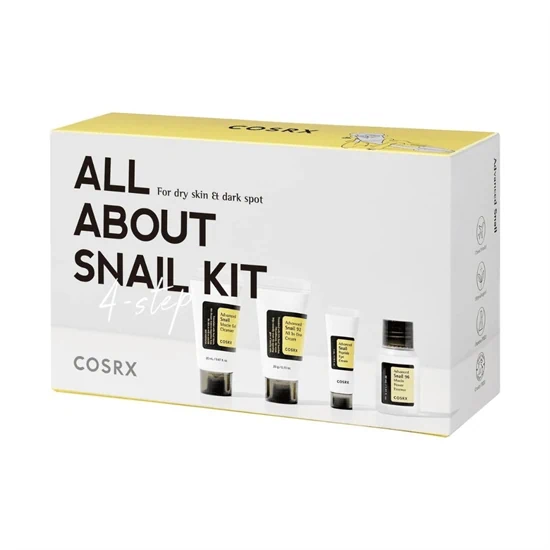 COSRX Advanced Snail Kit – ערכת מיני עם תמצית חילזון